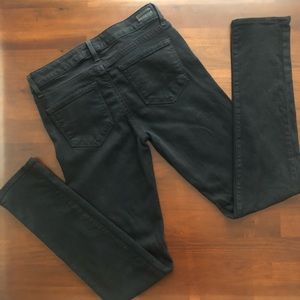 PAIGE Skyline Skinny Jeans in Black